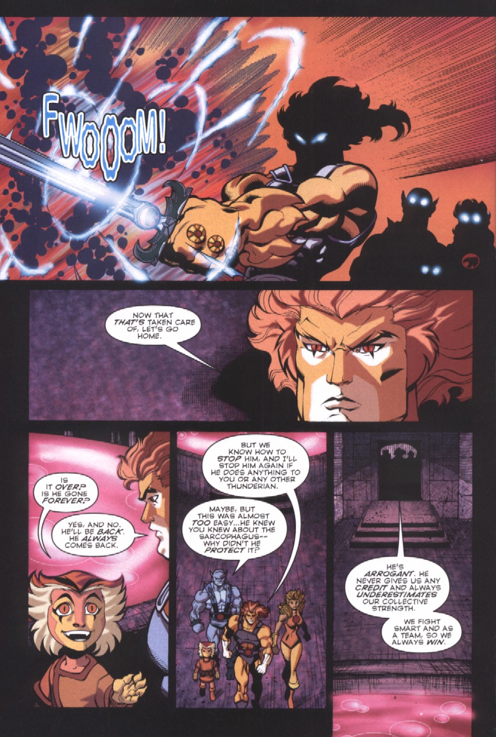 Read online ThunderCats (2002) comic -  Issue #4 - 22