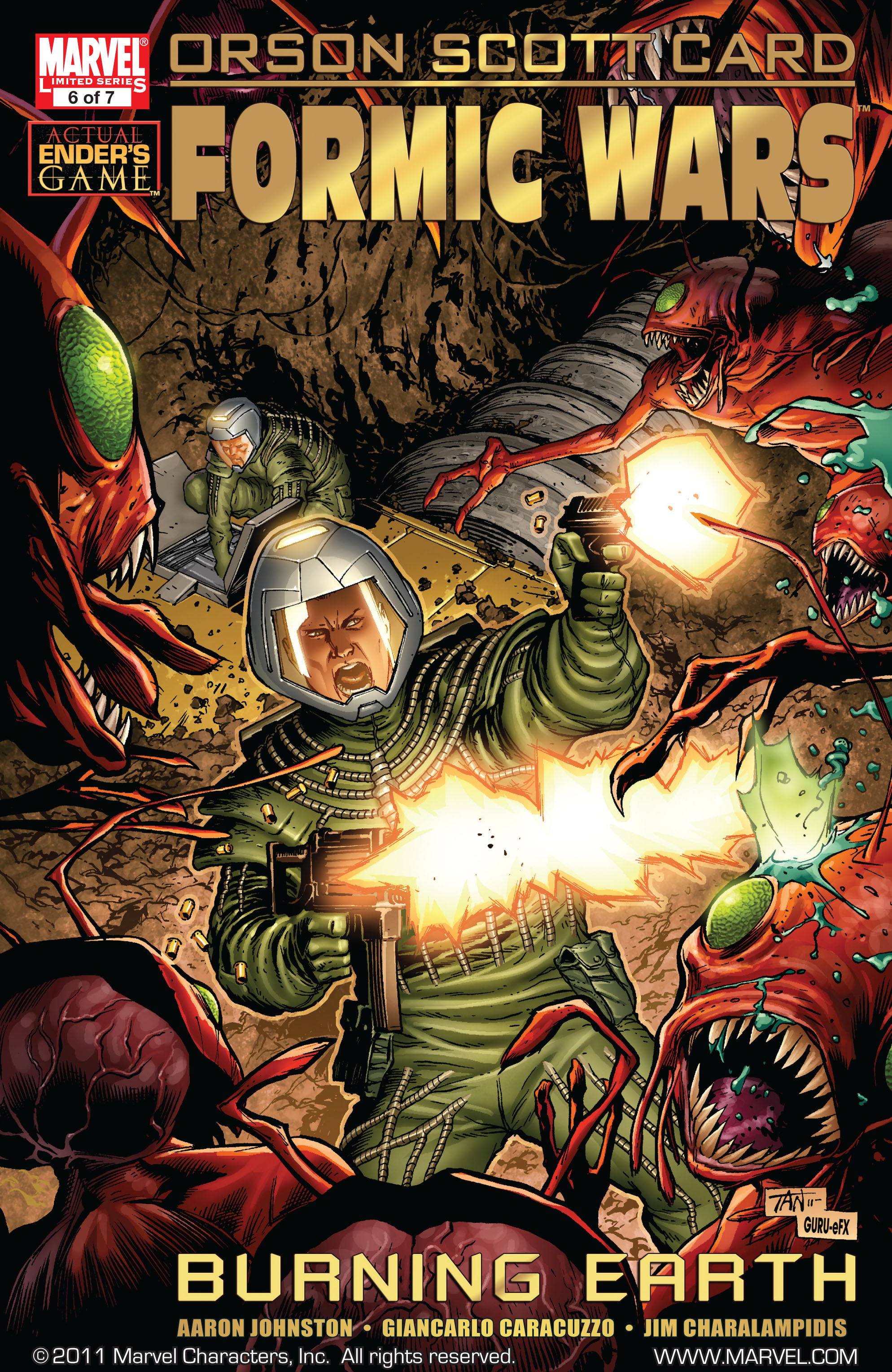 Read online Formic Wars: Burning Earth comic -  Issue #6 - 1