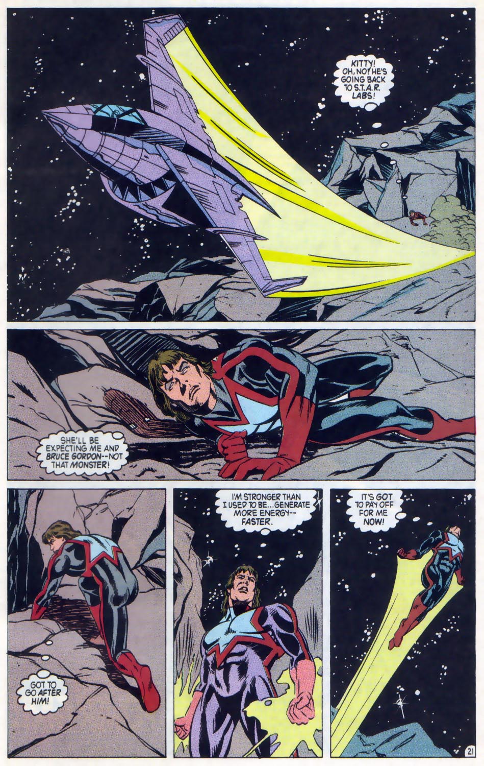 Read online Starman (1988) comic -  Issue #44 - 21