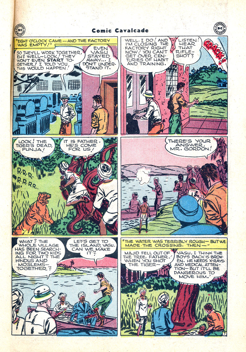 Read online Comic Cavalcade comic -  Issue #14 - 23