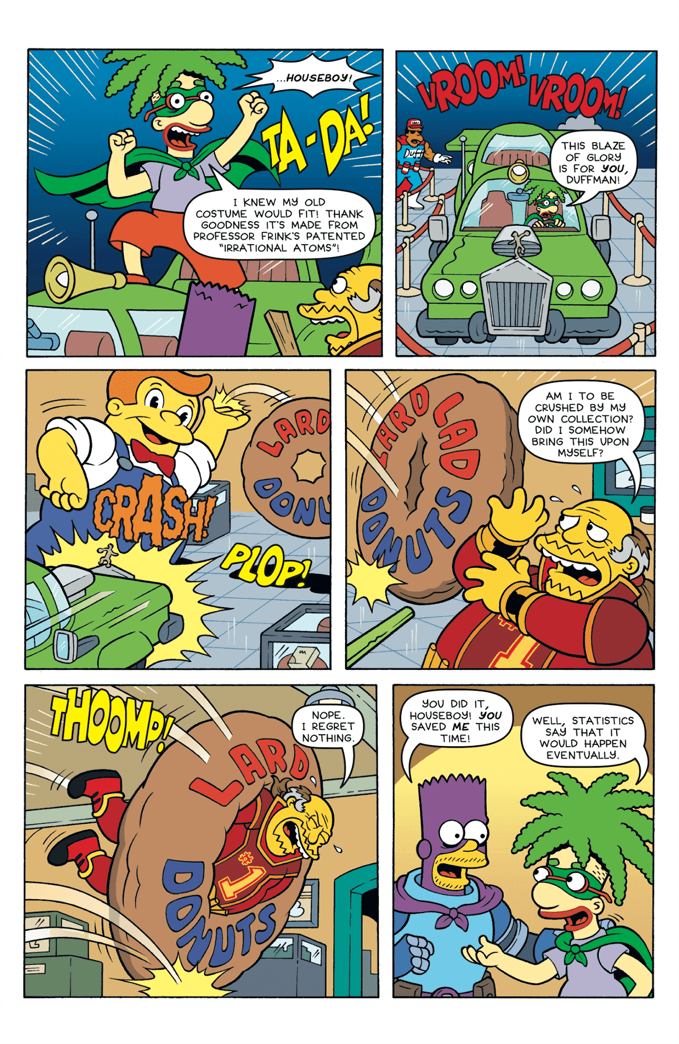 Read online Simpsons One-Shot Wonders: Bartman Spectacularly Super Secret Saga comic -  Issue #3 - 10