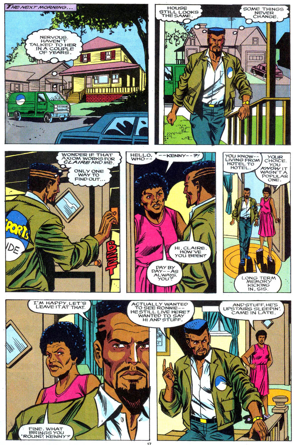 Read online NFL SuperPro comic -  Issue #3 - 14