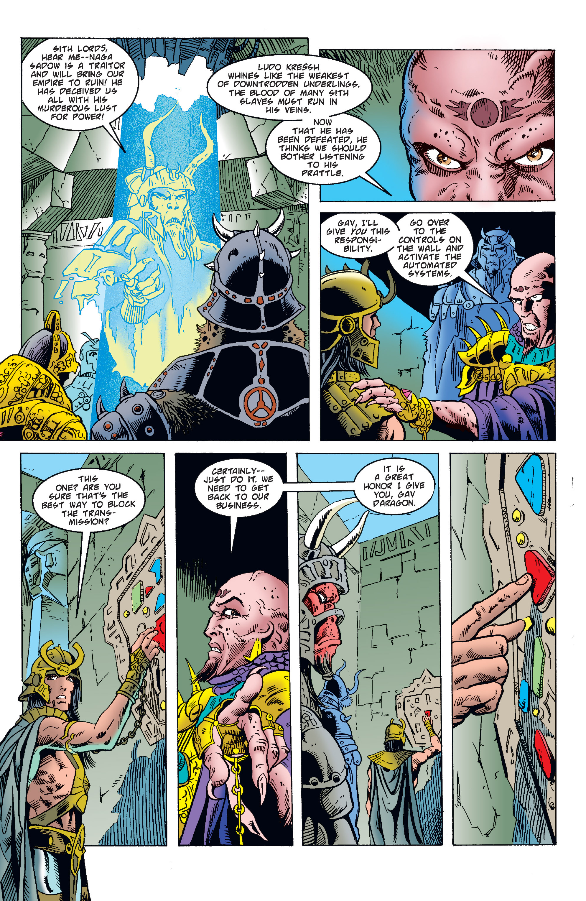 Read online Star Wars: Tales of the Jedi - The Fall of the Sith Empire comic -  Issue #1 - 25