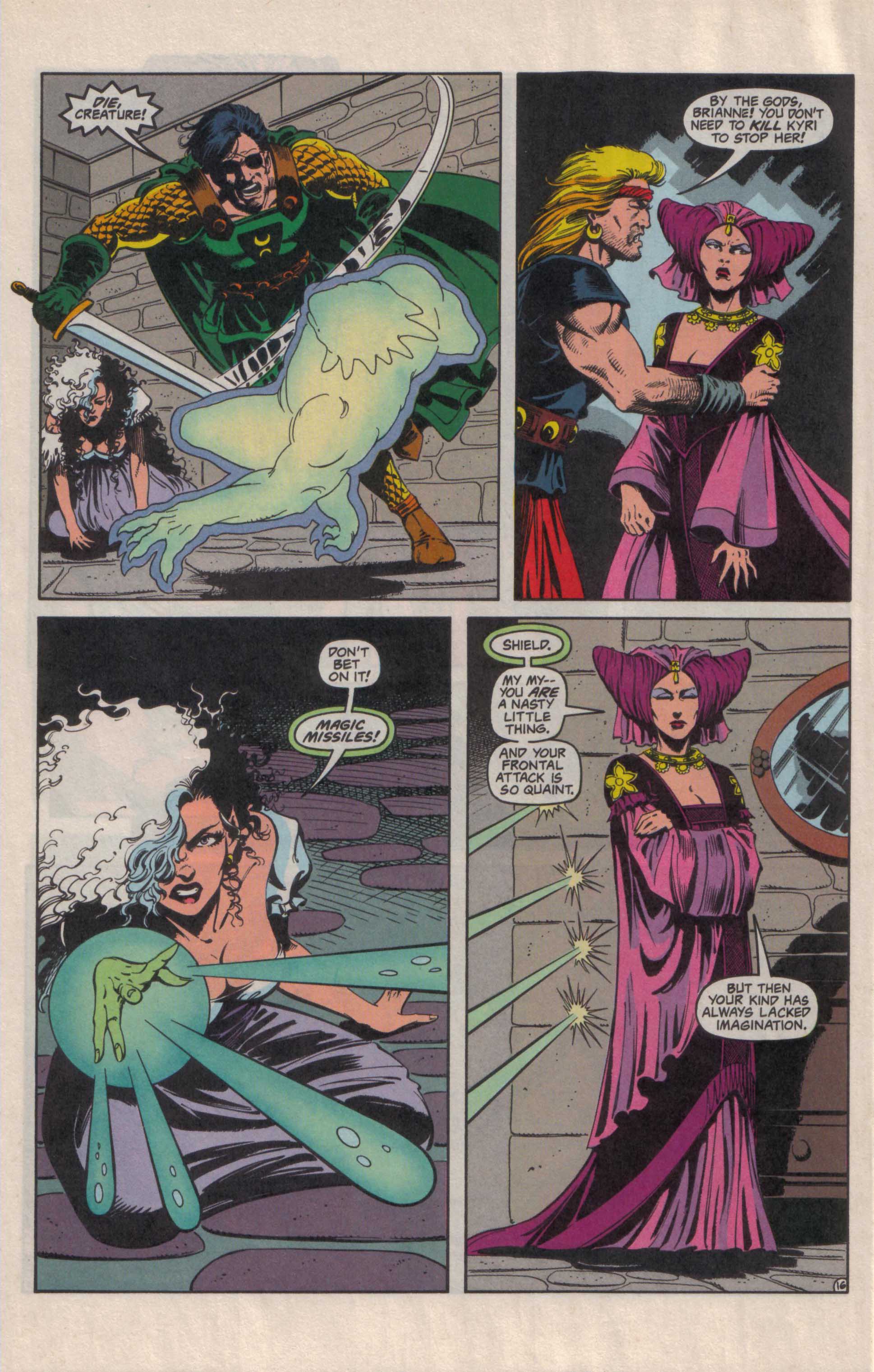 Read online Advanced Dungeons & Dragons comic -  Issue #27 - 17