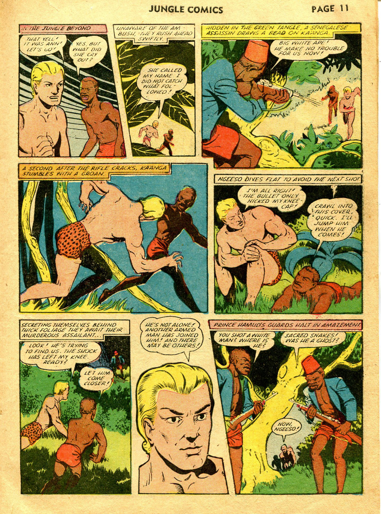 Read online Jungle Comics comic -  Issue #33 - 13