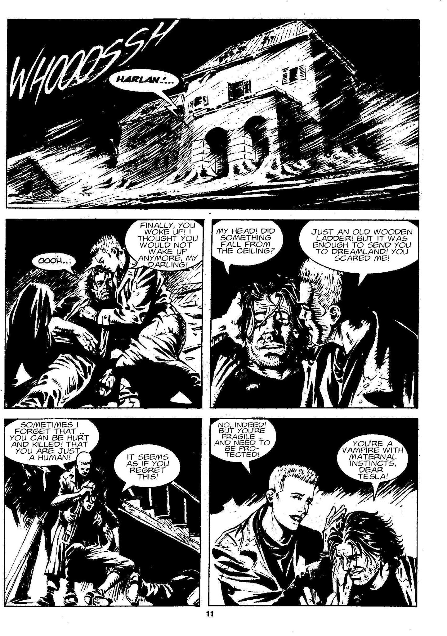 Read online Dampyr (2000) comic -  Issue #7 - 12
