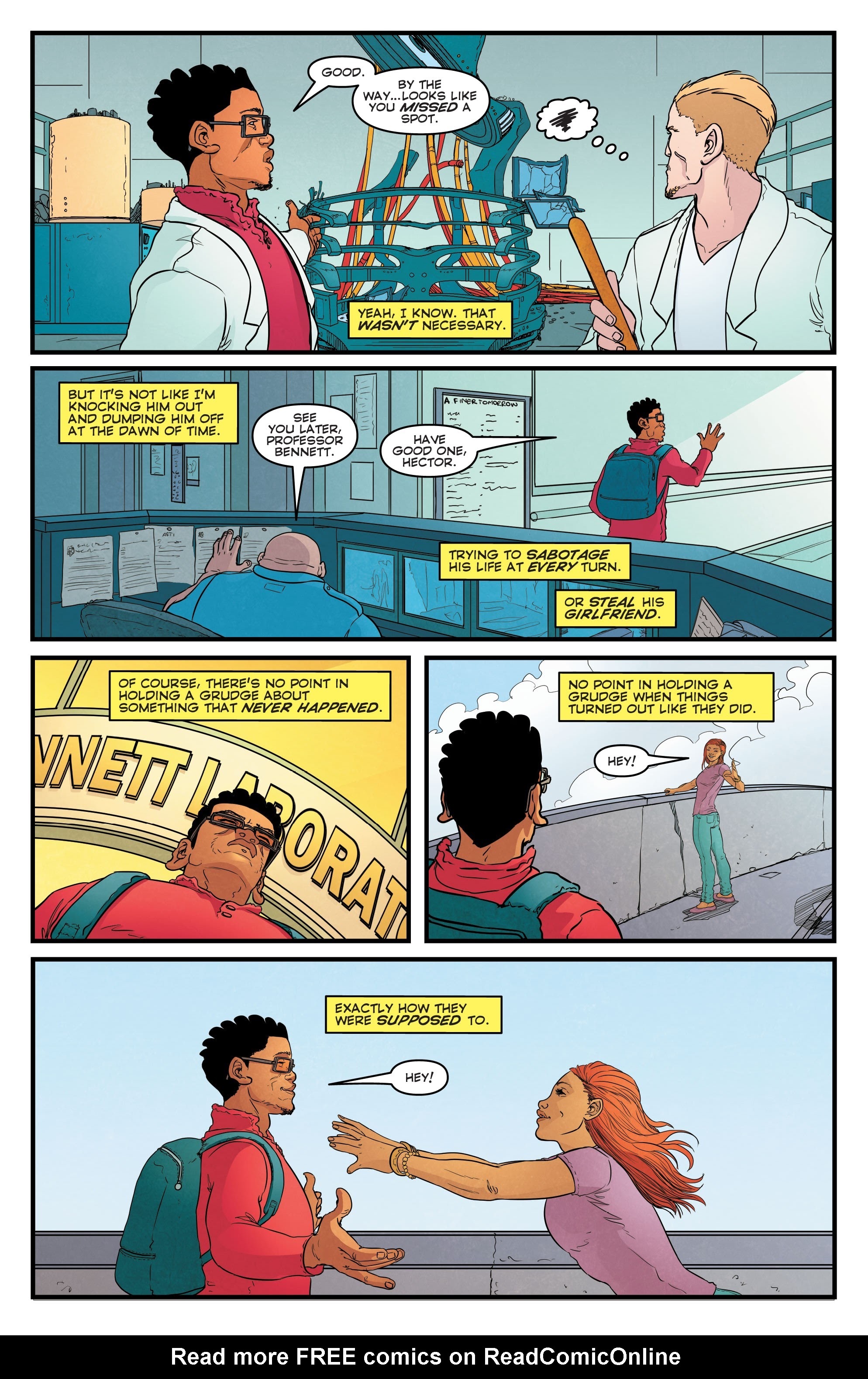Read online The Man Who Effed Up Time comic -  Issue #5 - 21