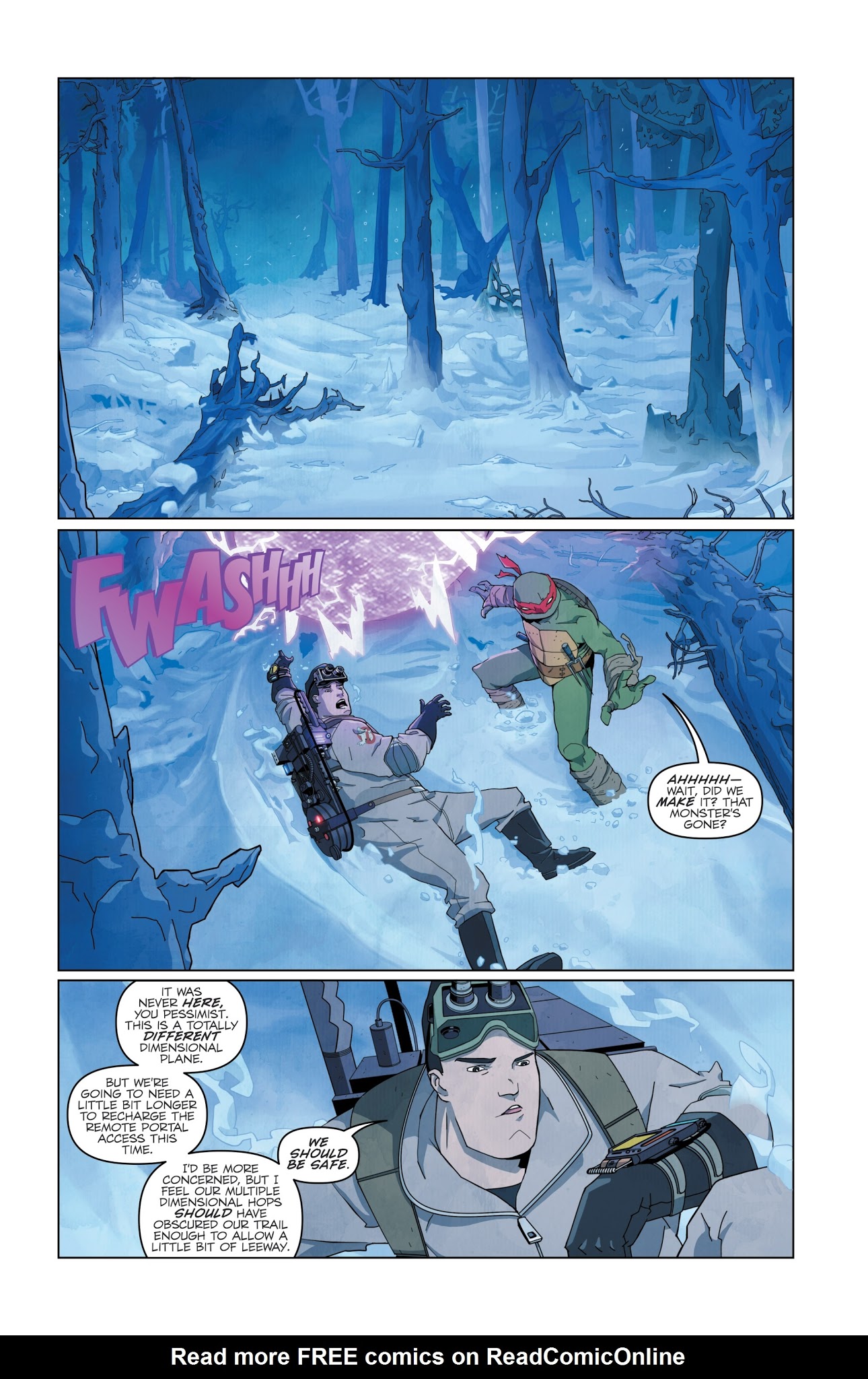 Read online Teenage Mutant Ninja Turtles/Ghostbusters 2 comic -  Issue #2 - 10