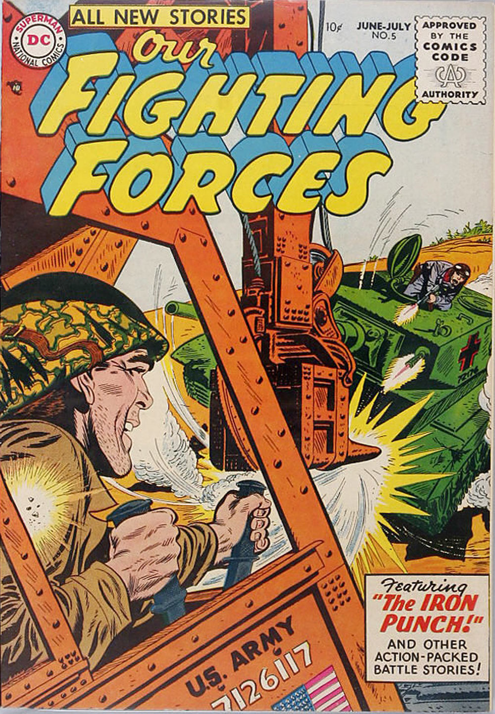 Read online Our Fighting Forces comic -  Issue #5 - 1
