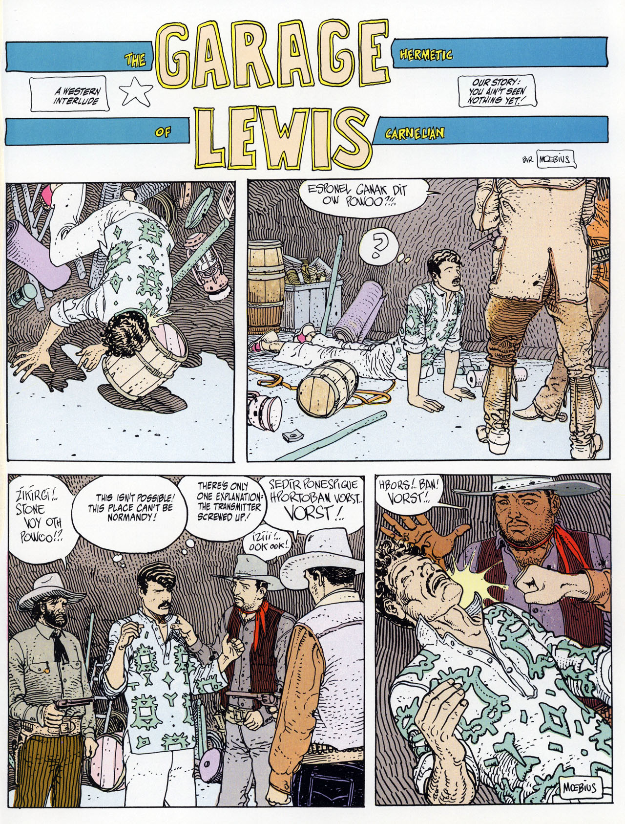 Read online Epic Graphic Novel: Moebius comic -  Issue # TPB 3 - 77