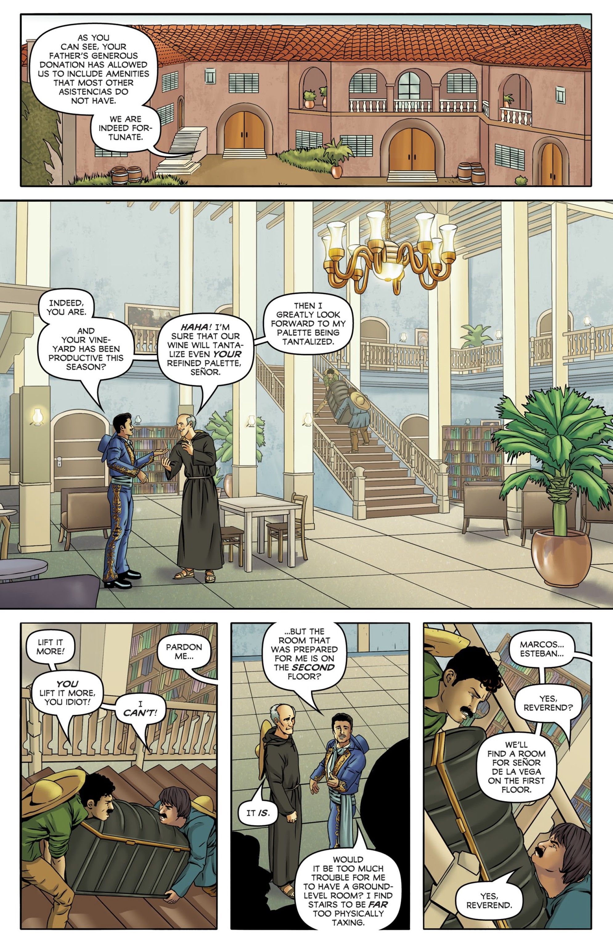 Read online Zorro: Sacrilege comic -  Issue #1 - 9