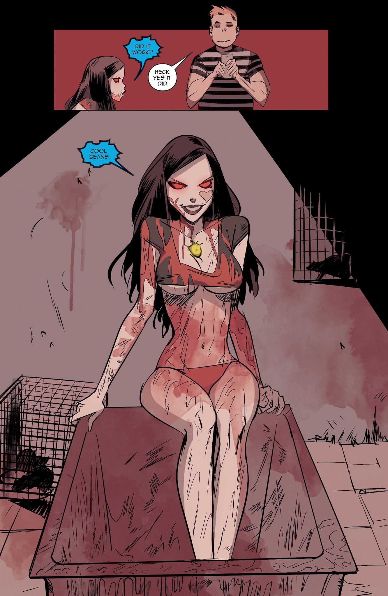 Read online Zombie Tramp (2014) comic -  Issue #44 - 23