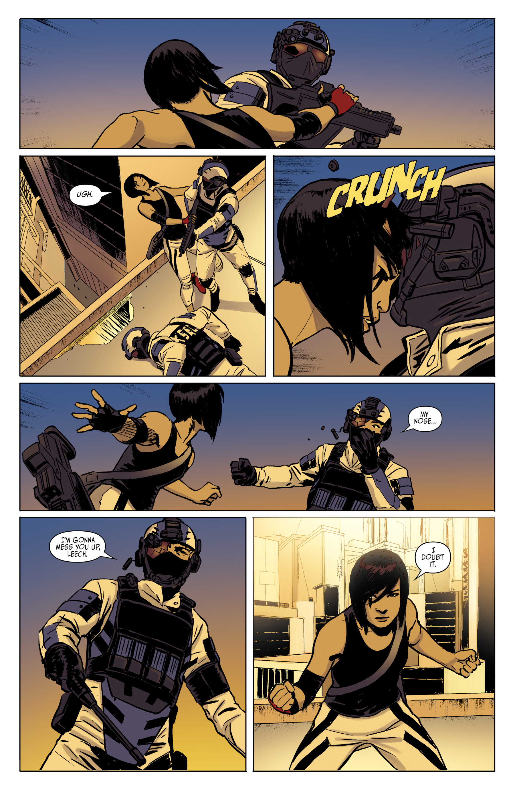 Read online Mirror's Edge: Exordium comic -  Issue #3 - 9