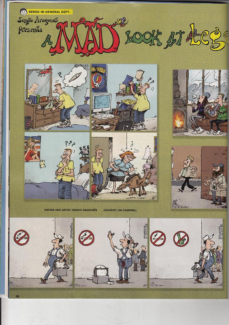 Read online MAD comic -  Issue #527 - 38