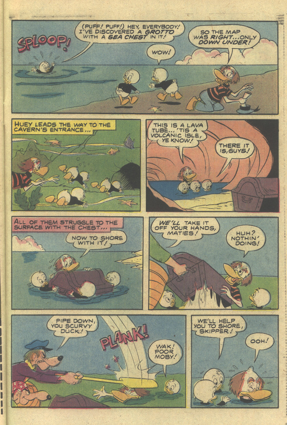 Read online Moby Duck comic -  Issue #29 - 31