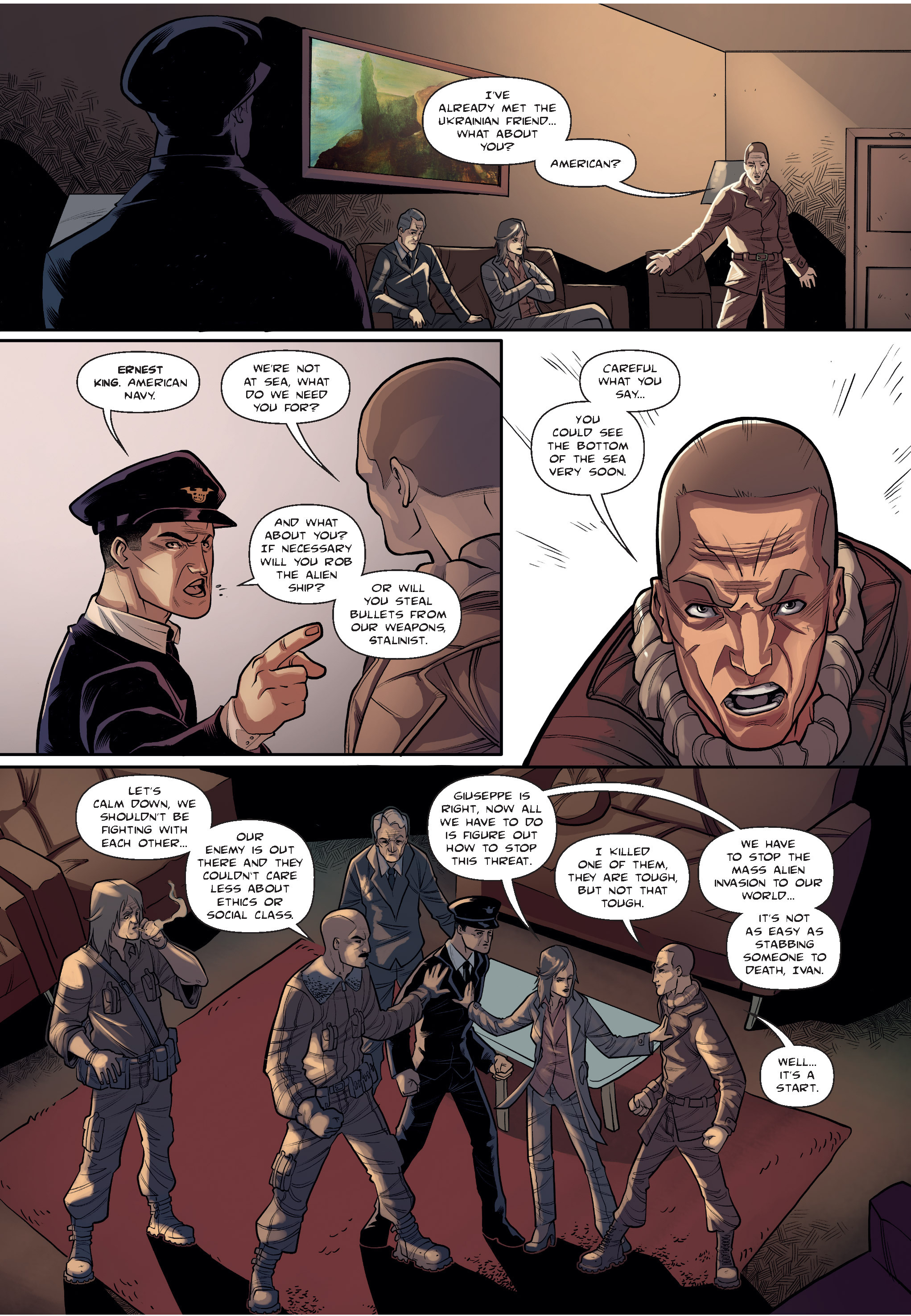 Read online The Shadow of a Terrible Thing comic -  Issue # TPB - 32