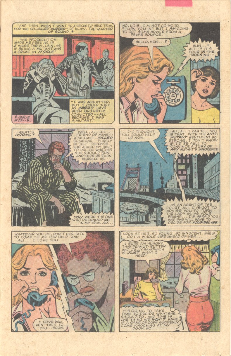 Read online Dazzler (1981) comic -  Issue #26 - 13