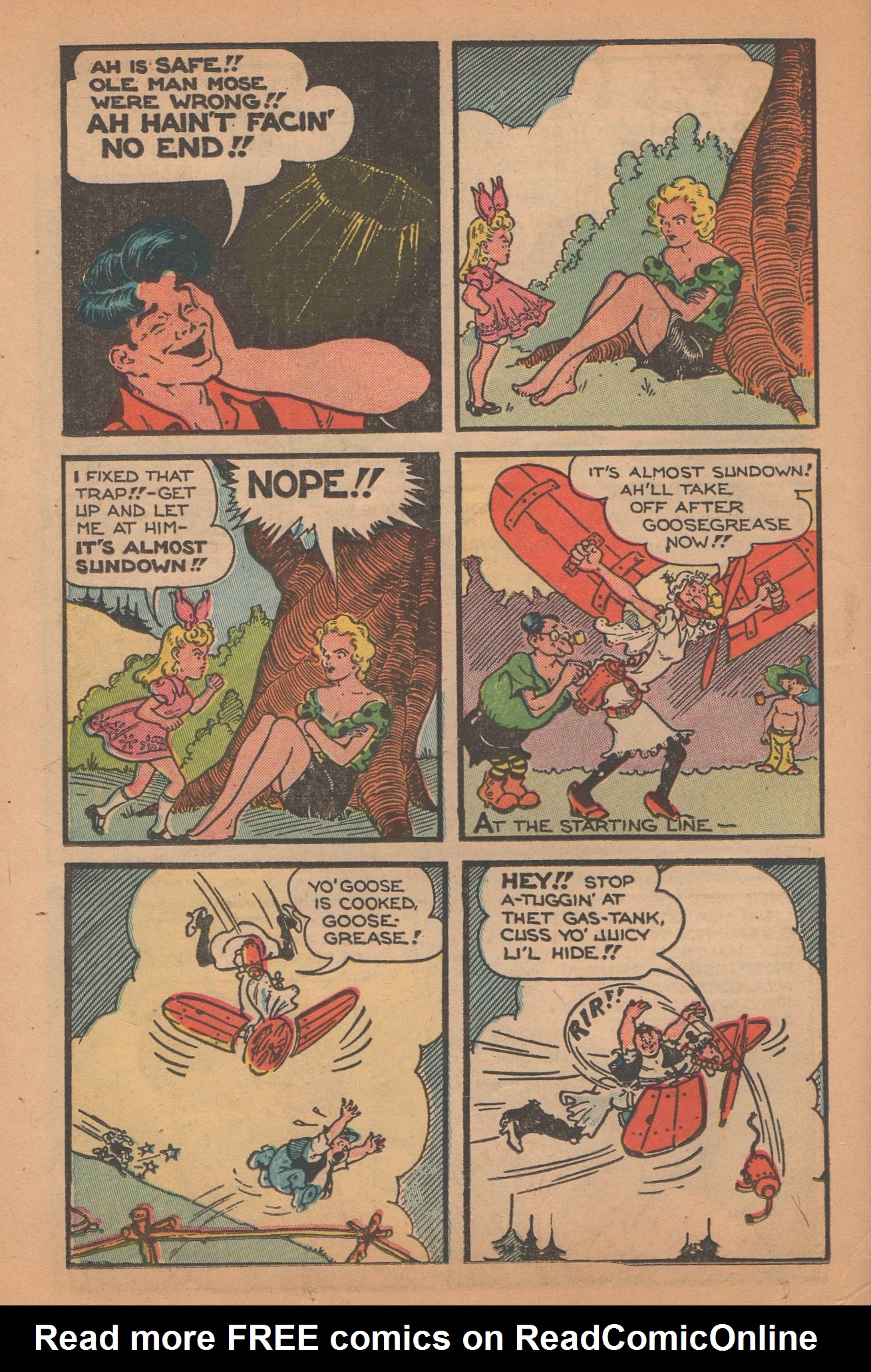 Read online Li'l Abner Comics comic -  Issue #67 - 38