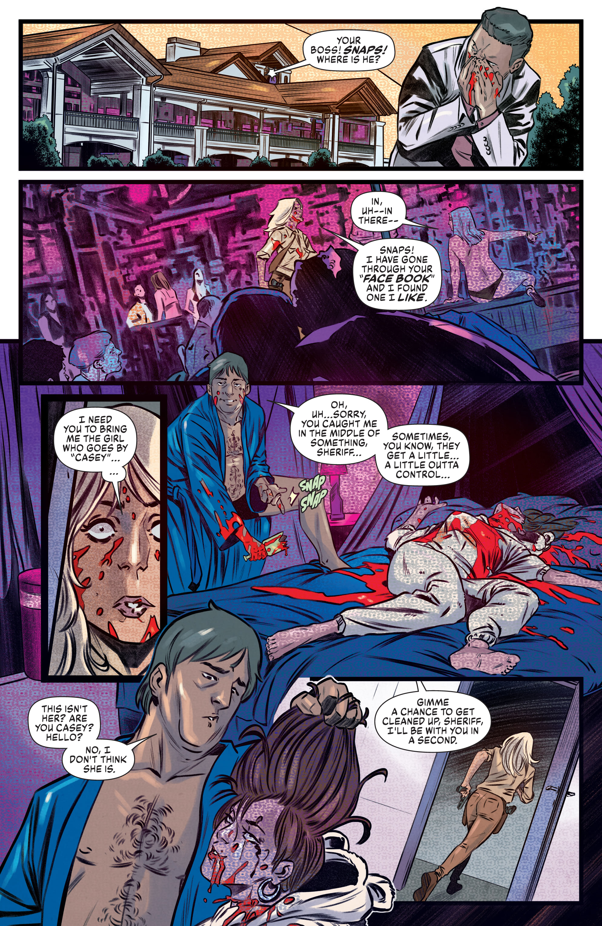Read online Jennifer Blood (2021) comic -  Issue #5 - 13