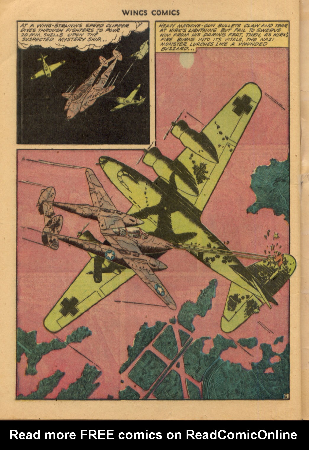 Read online Wings Comics comic -  Issue #38 - 56