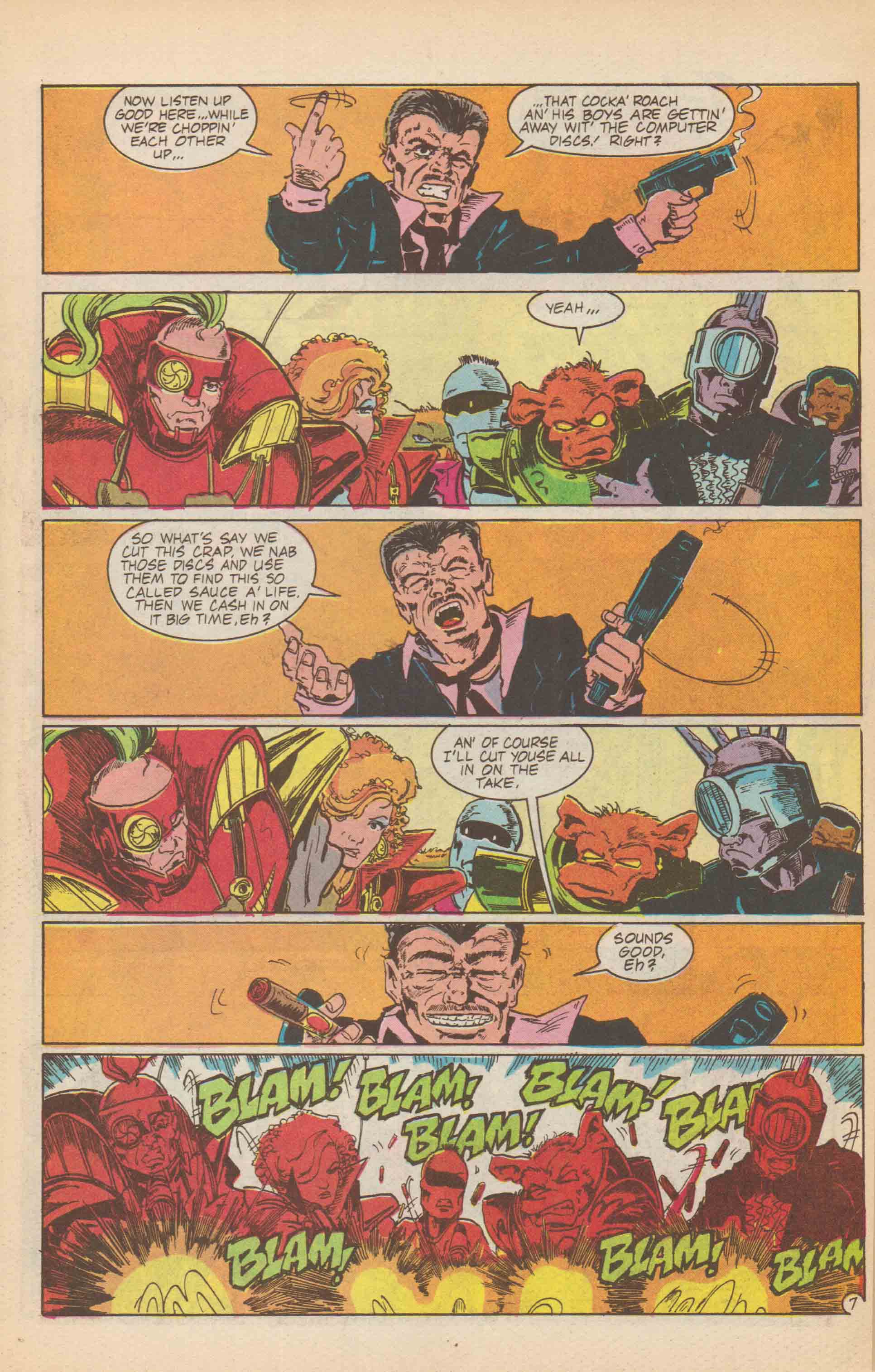 Read online Pirate Corp$! (1987) comic -  Issue #2 - 8