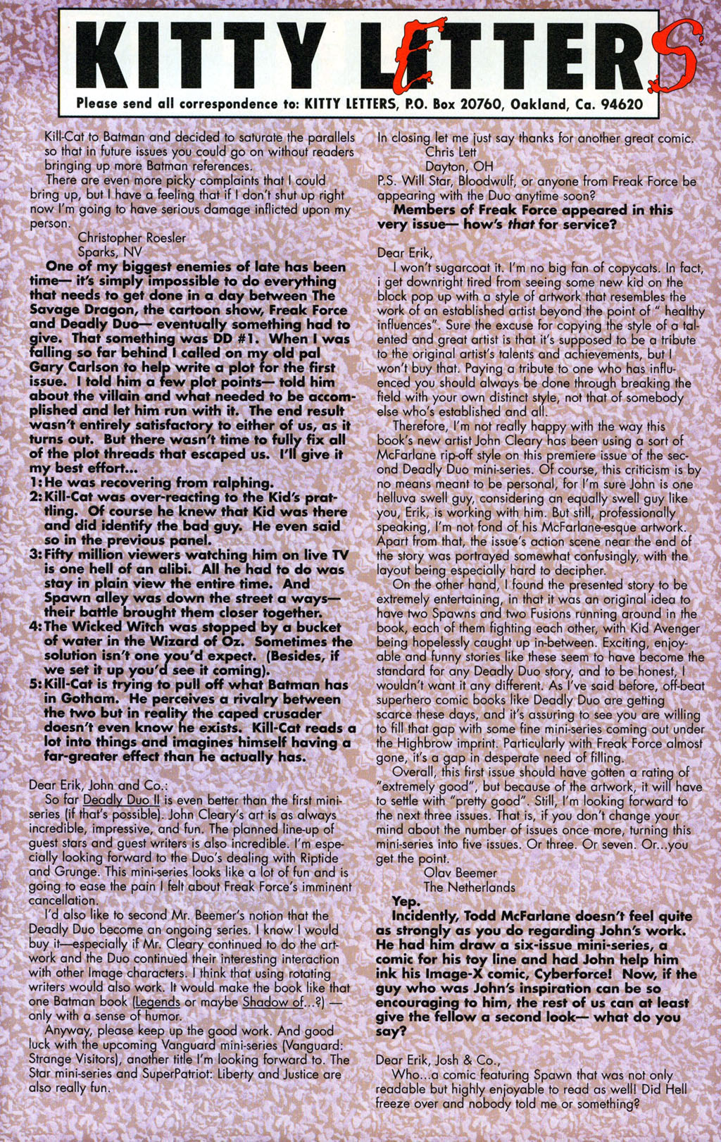 Read online Deadly Duo (1995) comic -  Issue #2 - 28