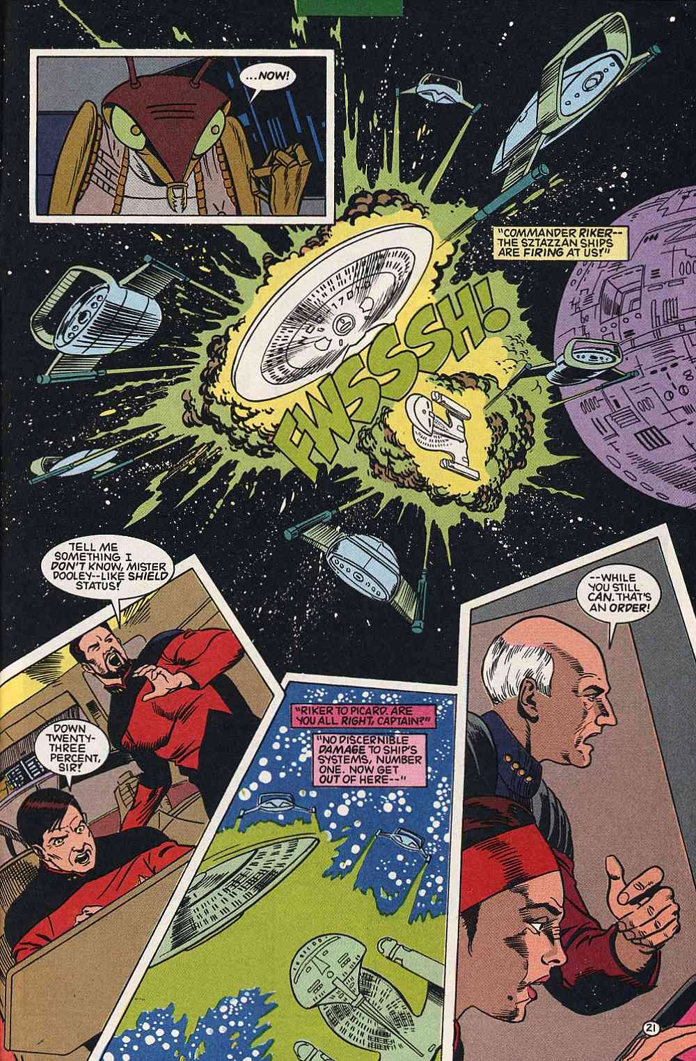 Read online Star Trek: The Next Generation (1989) comic -  Issue #40 - 21