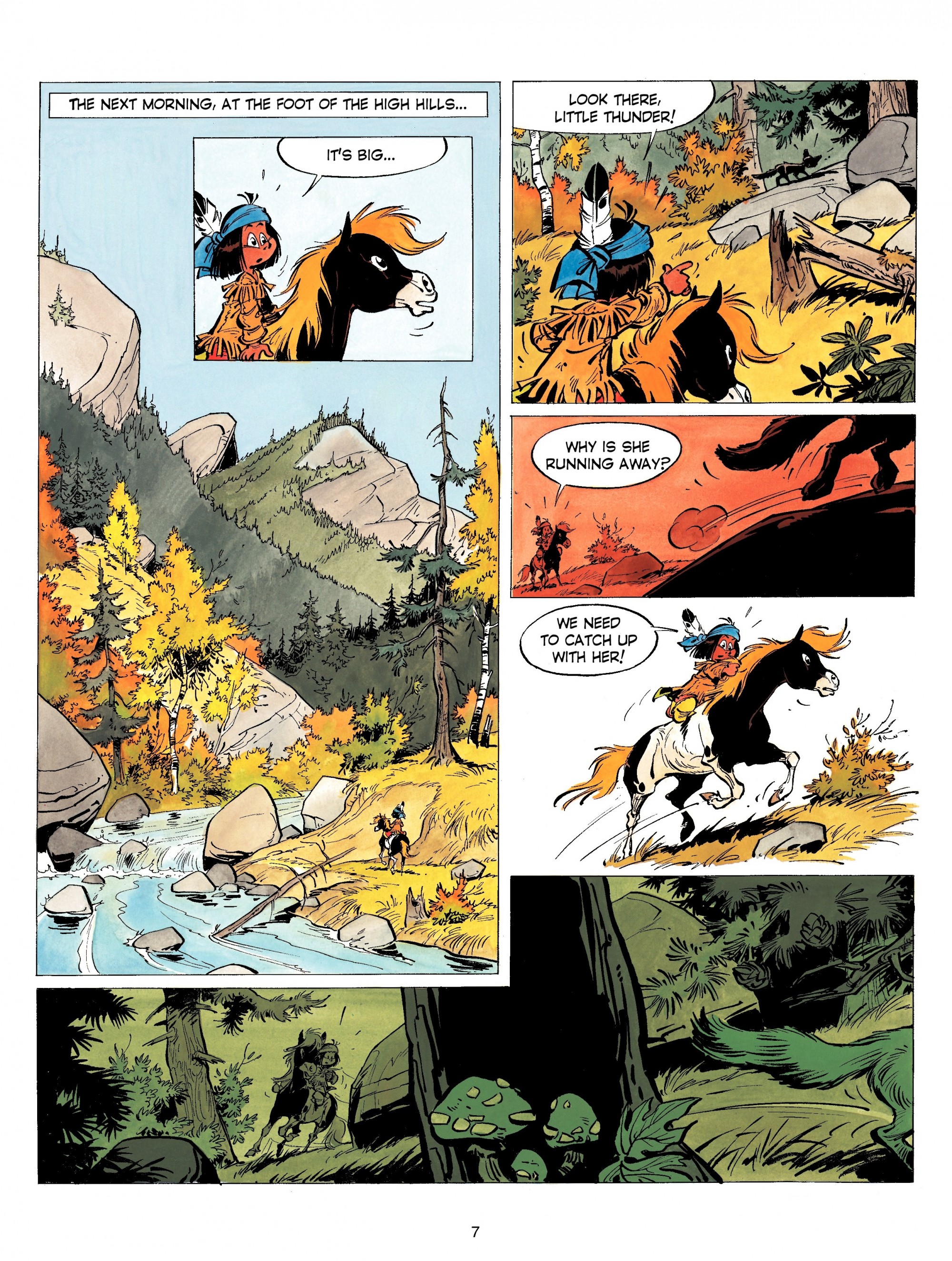 Read online Yakari comic -  Issue #4 - 7