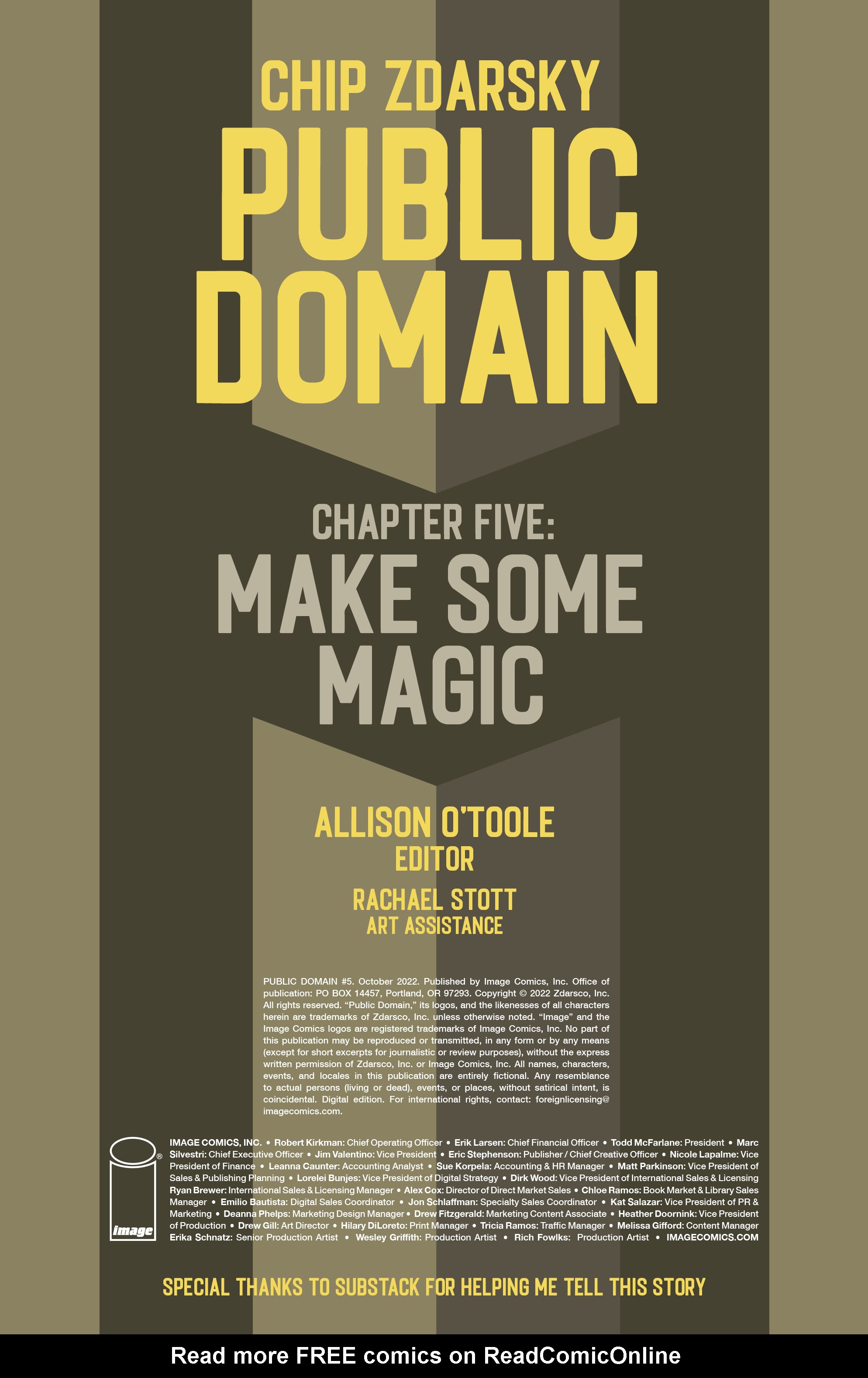 Read online Public Domain comic -  Issue #5 - 4