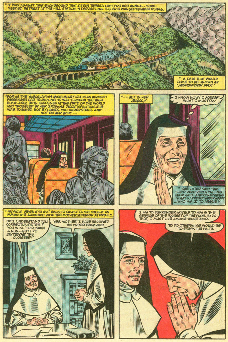 Read online Mother Teresa of Calcutta comic -  Issue # Full - 26