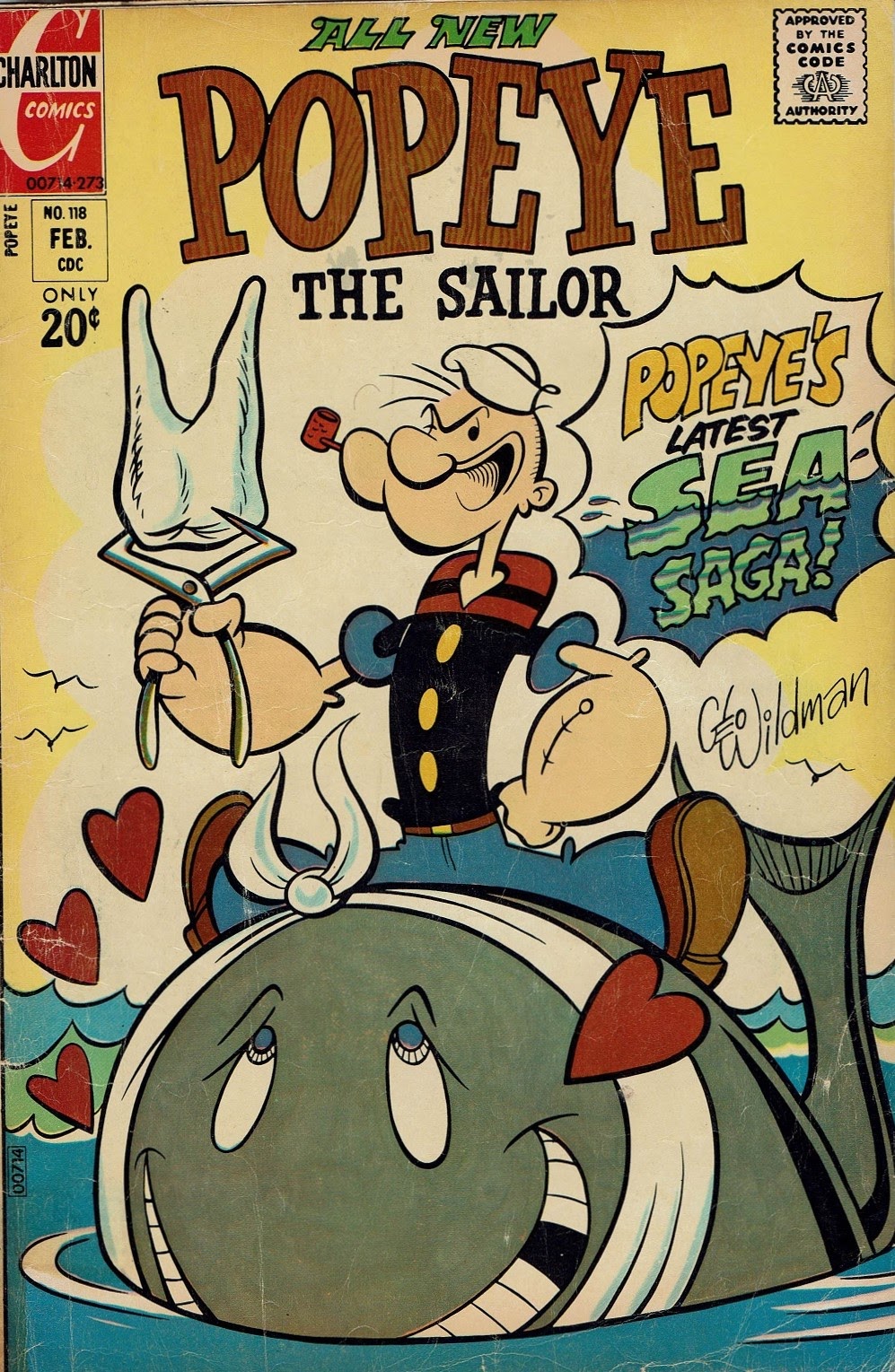 Read online Popeye (1948) comic -  Issue #118 - 1