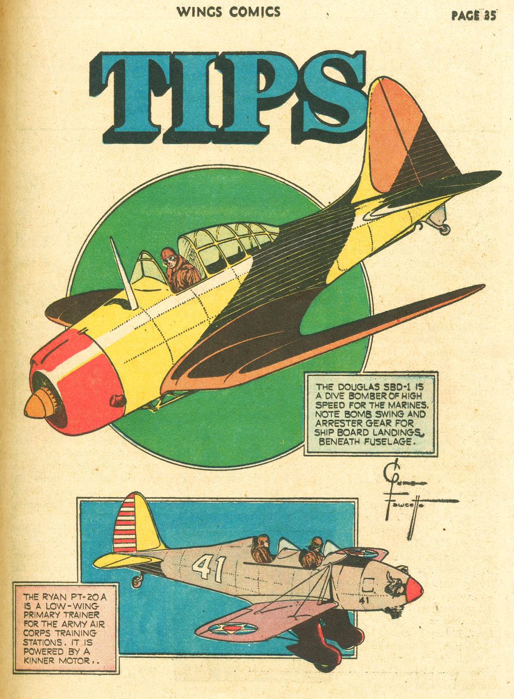 Read online Wings Comics comic -  Issue #10 - 37