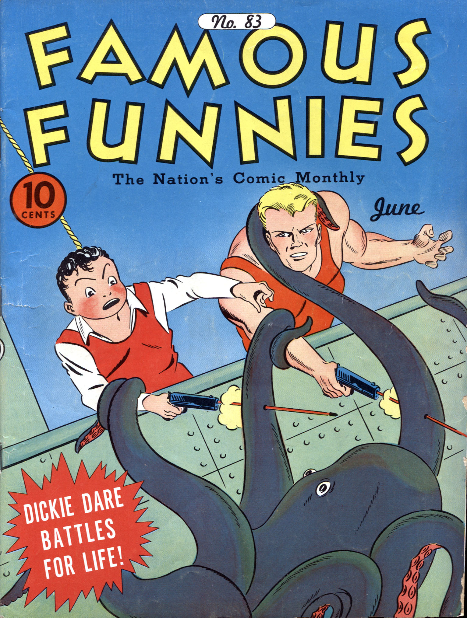 Read online Famous Funnies comic -  Issue #83 - 1