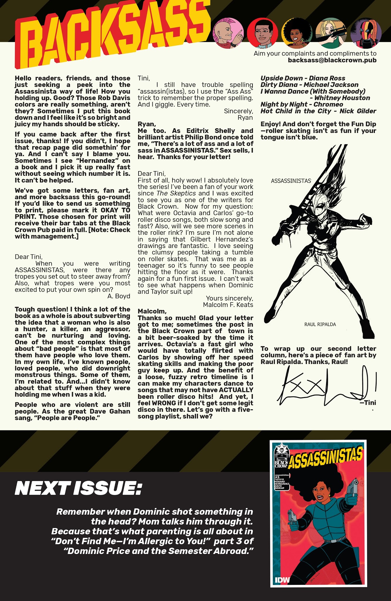 Read online Assassinistas comic -  Issue #2 - 27