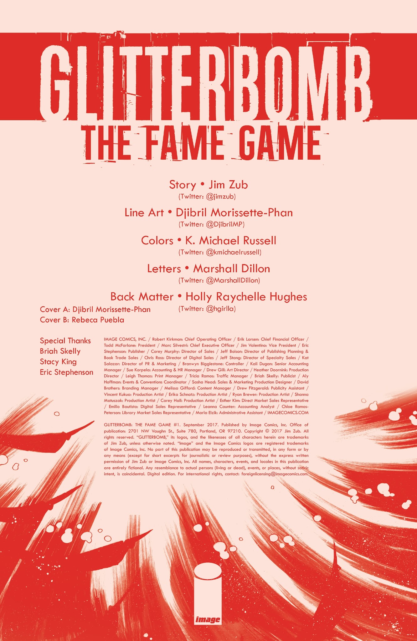 Read online Glitterbomb: The Fame Game comic -  Issue #1 - 2
