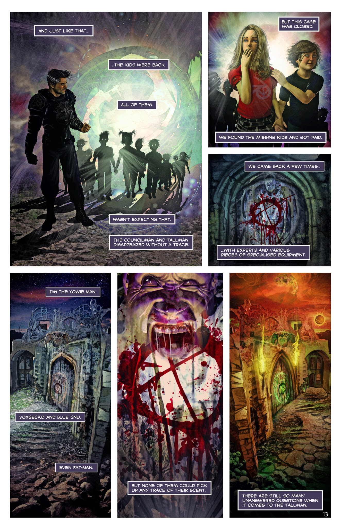 Read online Cthulhu Williams comic -  Issue # Full - 15