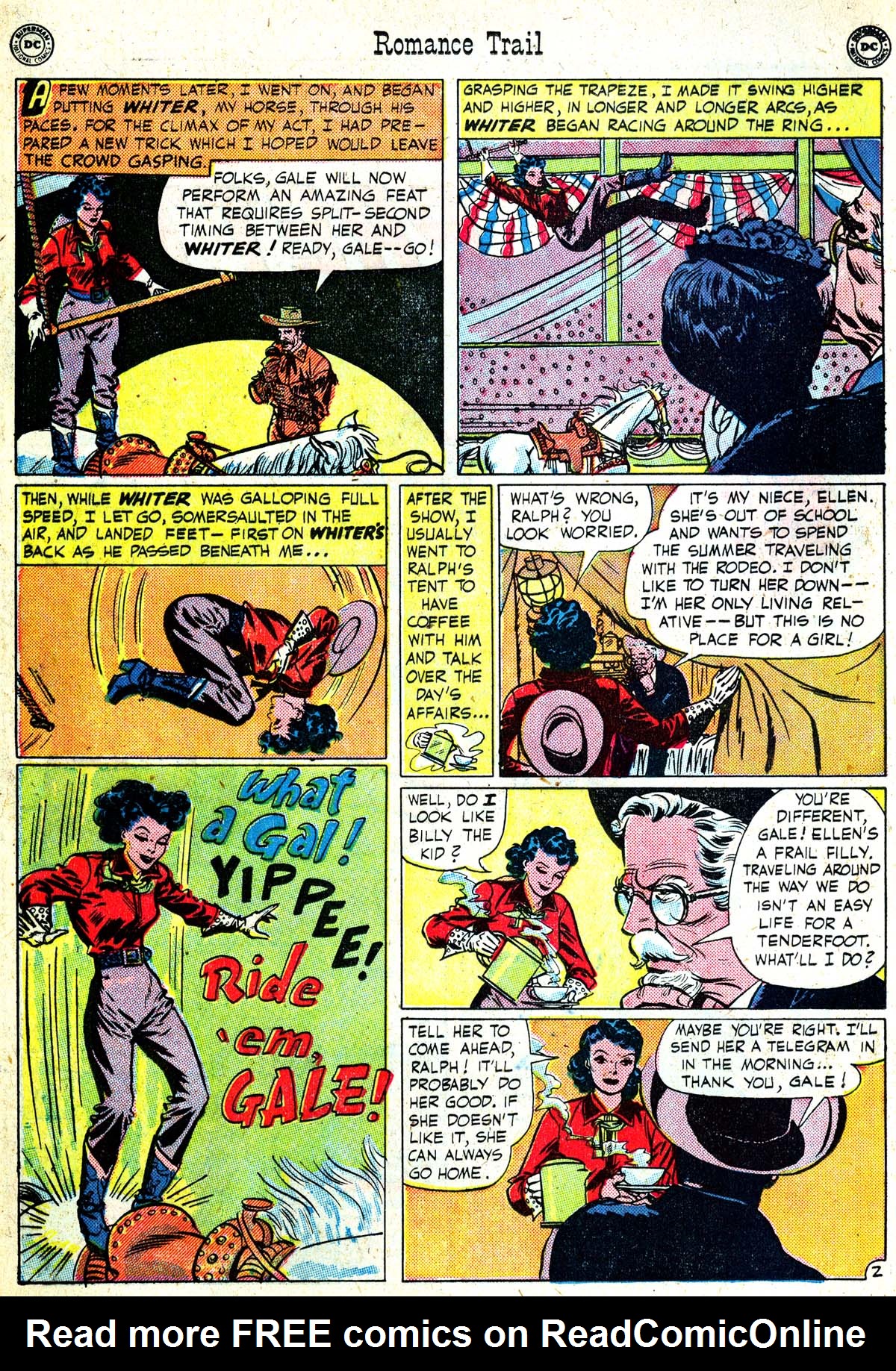 Read online Romance Trail comic -  Issue #6 - 18