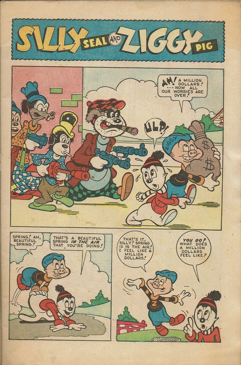 Read online Ziggy Pig-Silly Seal Comics (1944) comic -  Issue #4 - 3