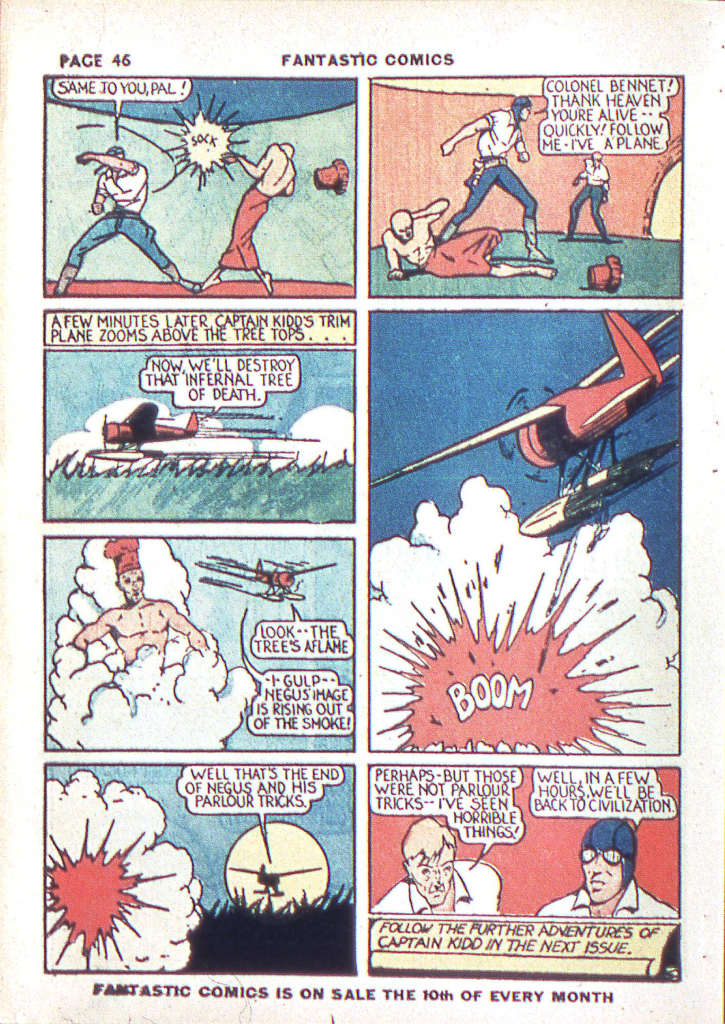 Read online Fantastic Comics comic -  Issue #3 - 48