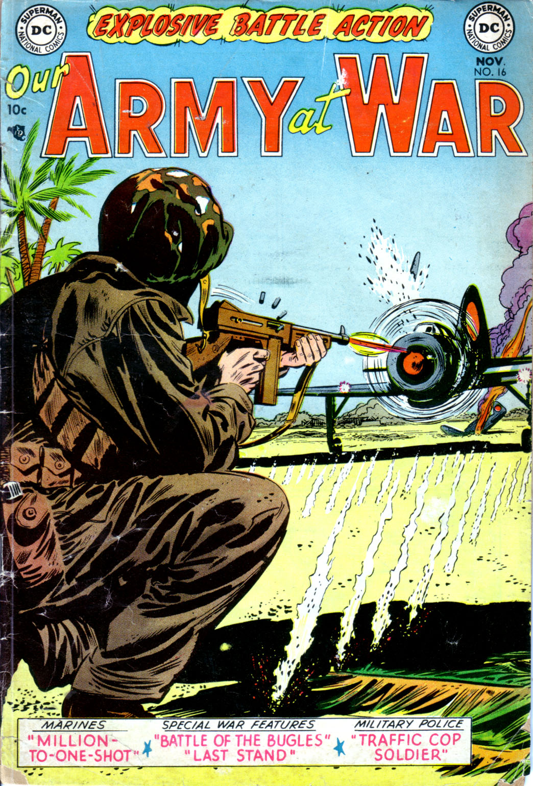 Read online Our Army at War (1952) comic -  Issue #16 - 1