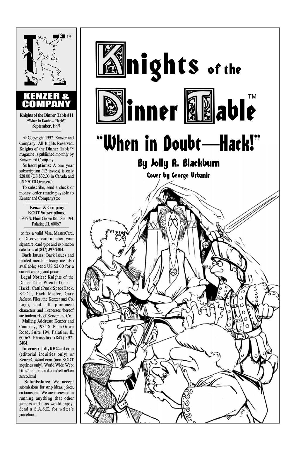 Read online Knights of the Dinner Table comic -  Issue #11 - 3