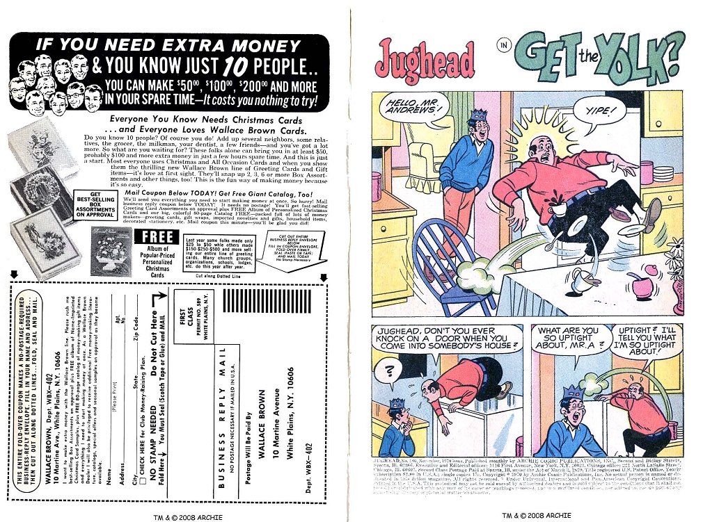 Read online Jughead (1965) comic -  Issue #186 - 2