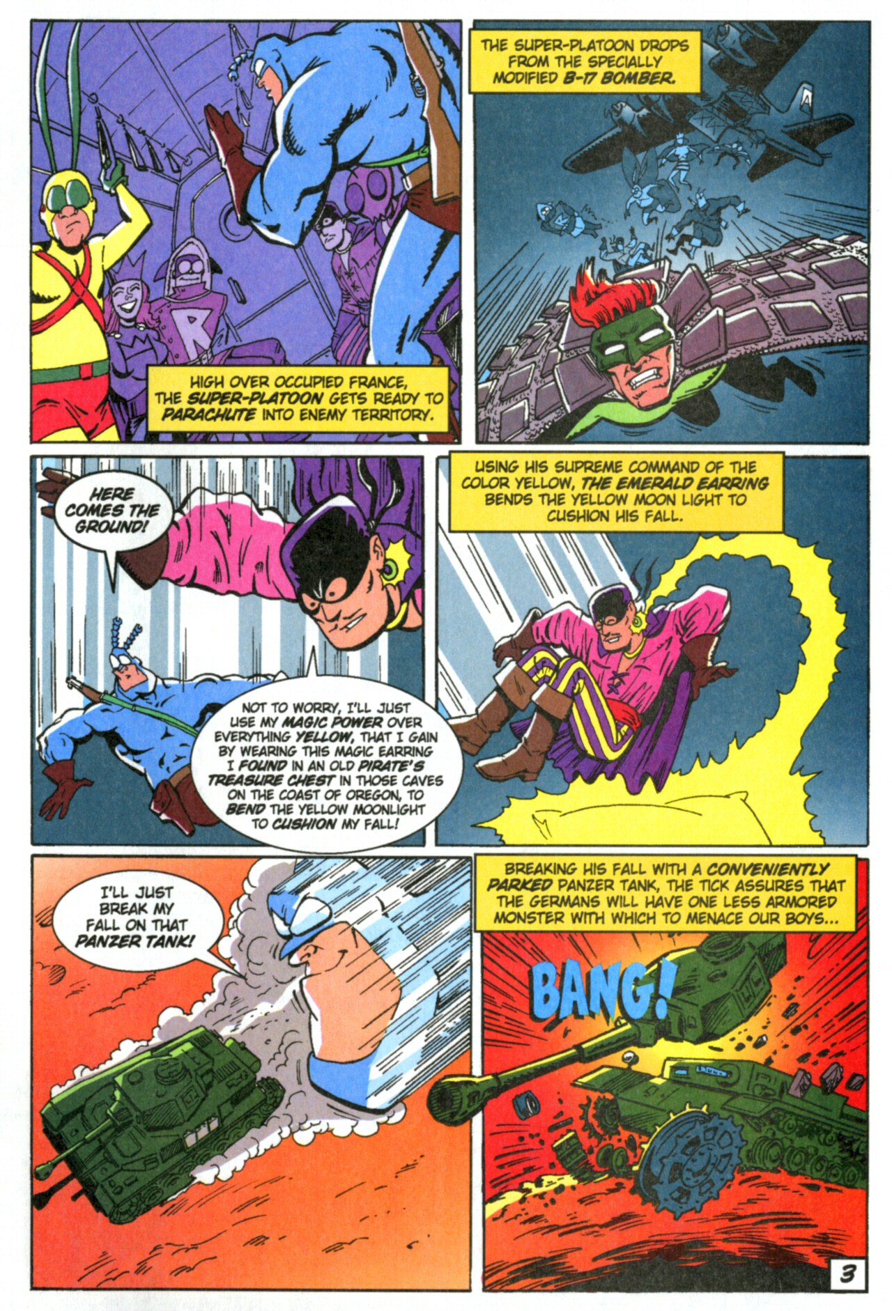 Read online The Tick's Golden Age Comic comic -  Issue #1 - 18