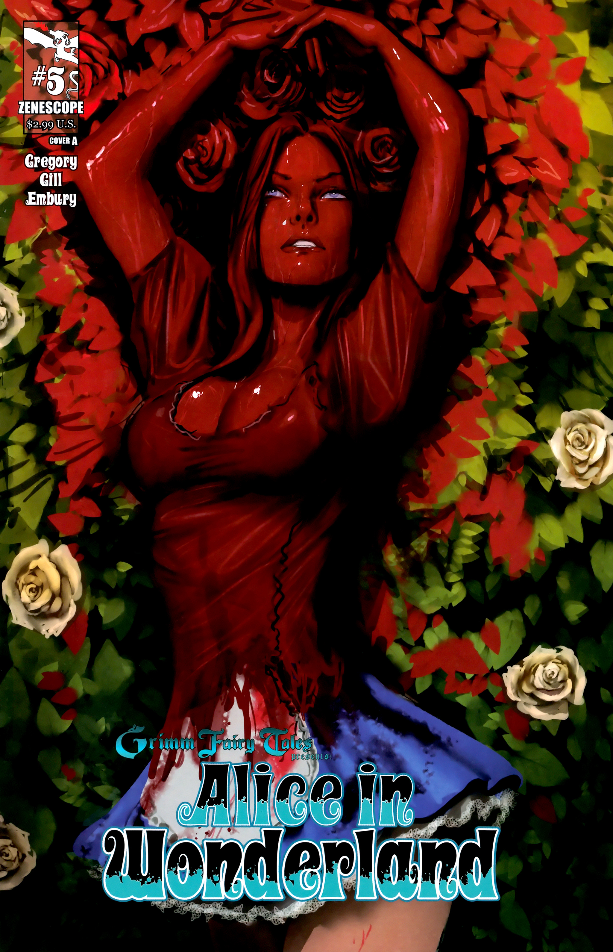 Read online Grimm Fairy Tales presents Alice in Wonderland comic -  Issue #5 - 1
