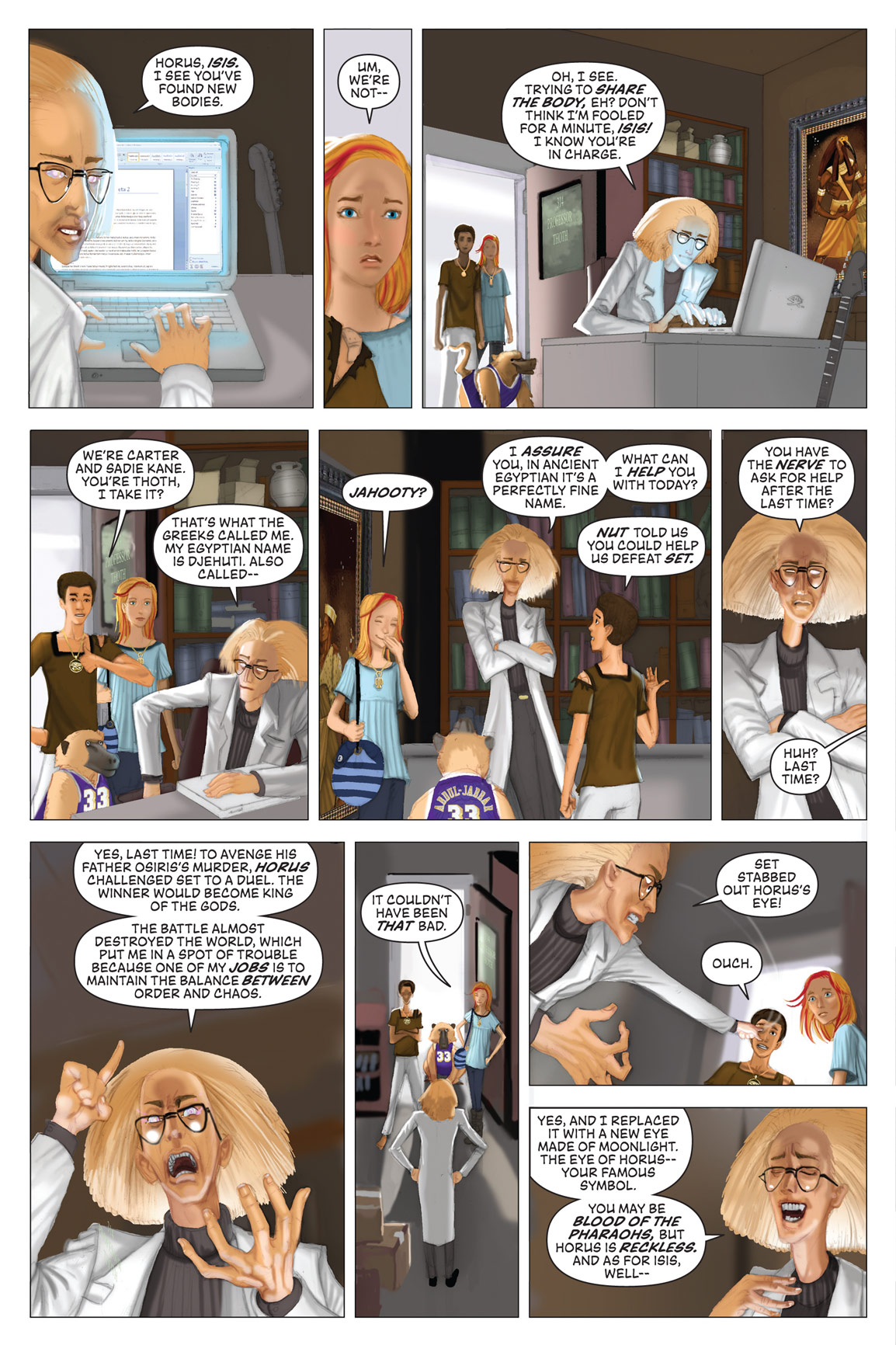 Read online The Kane Chronicles comic -  Issue # TPB 1 - 105