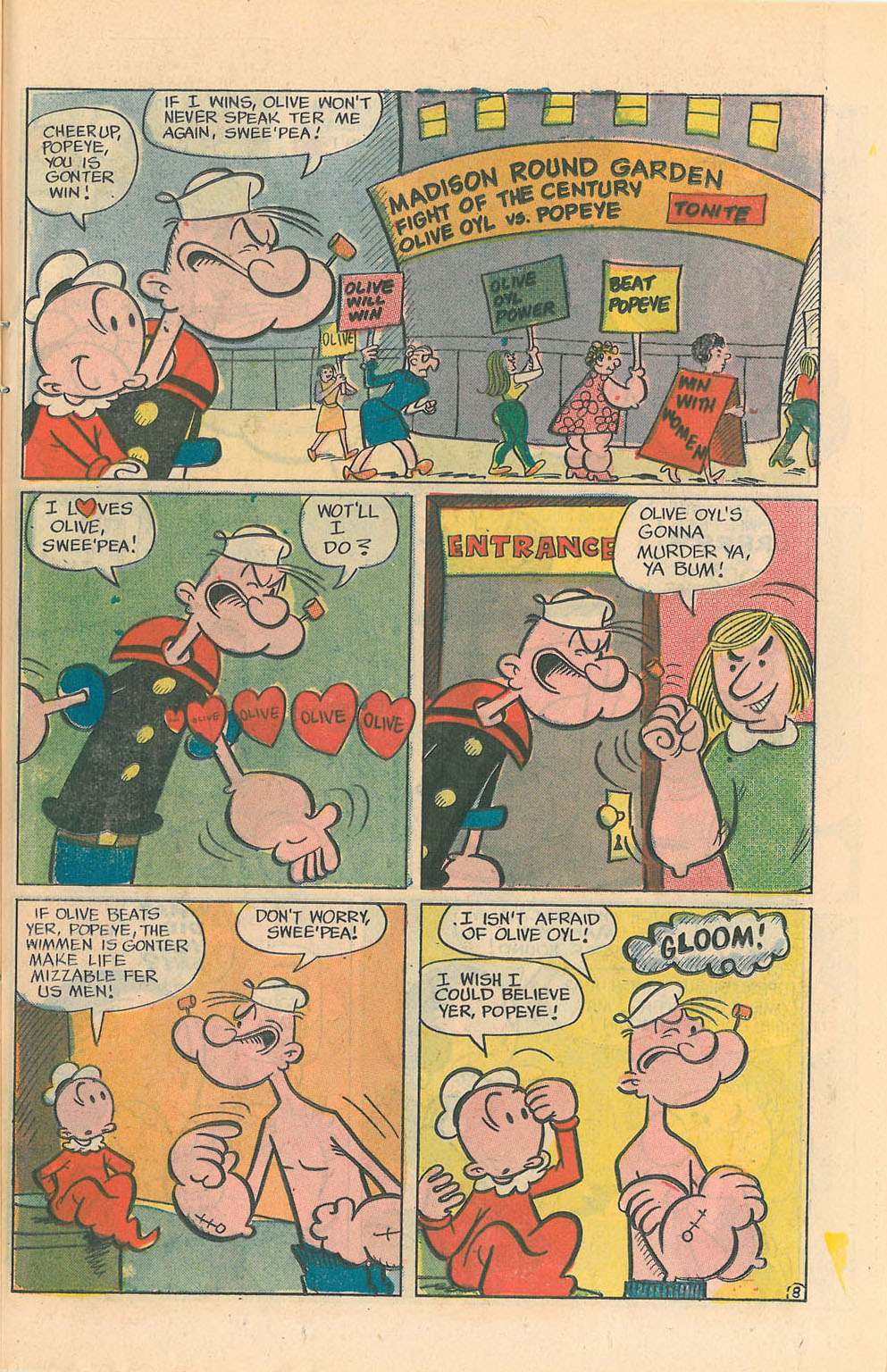 Read online Popeye (1948) comic -  Issue #120 - 11