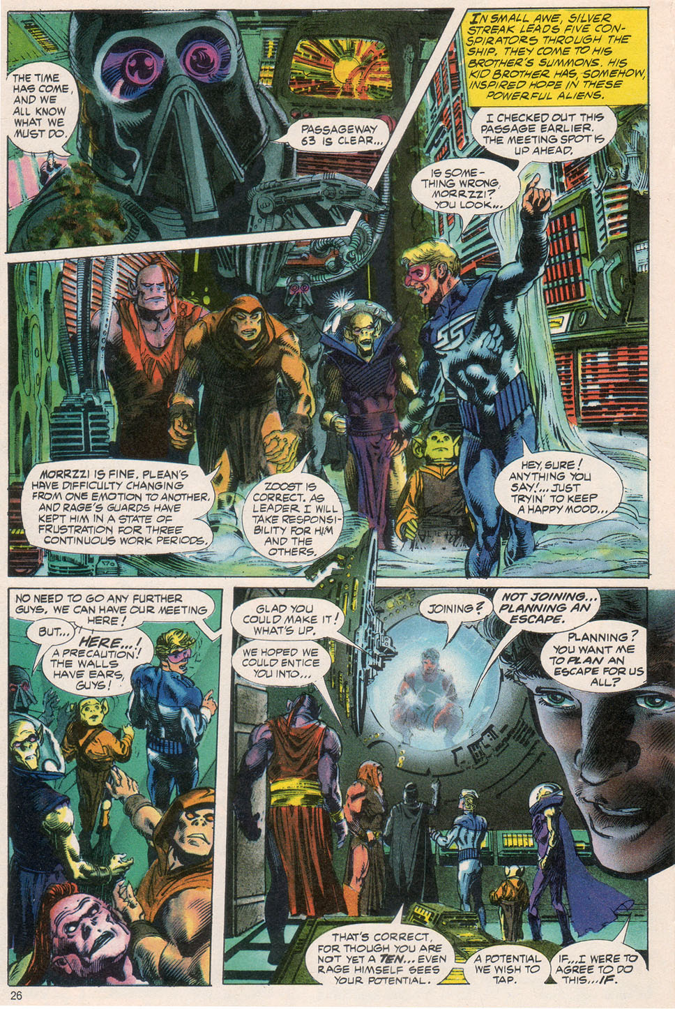 Read online The Revengers featuring Armor and Silver Streak comic -  Issue #3 - 28