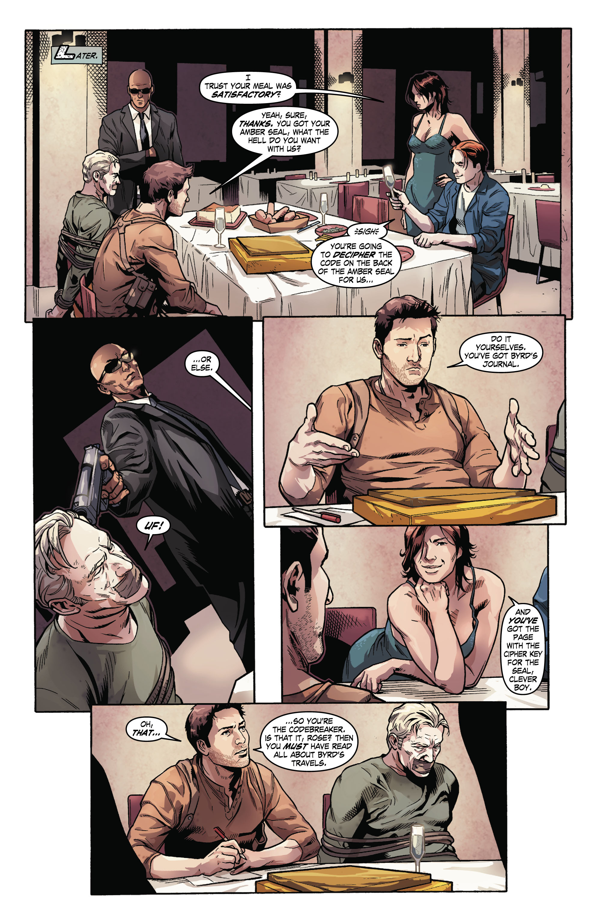 Read online Uncharted comic -  Issue #2 - 16