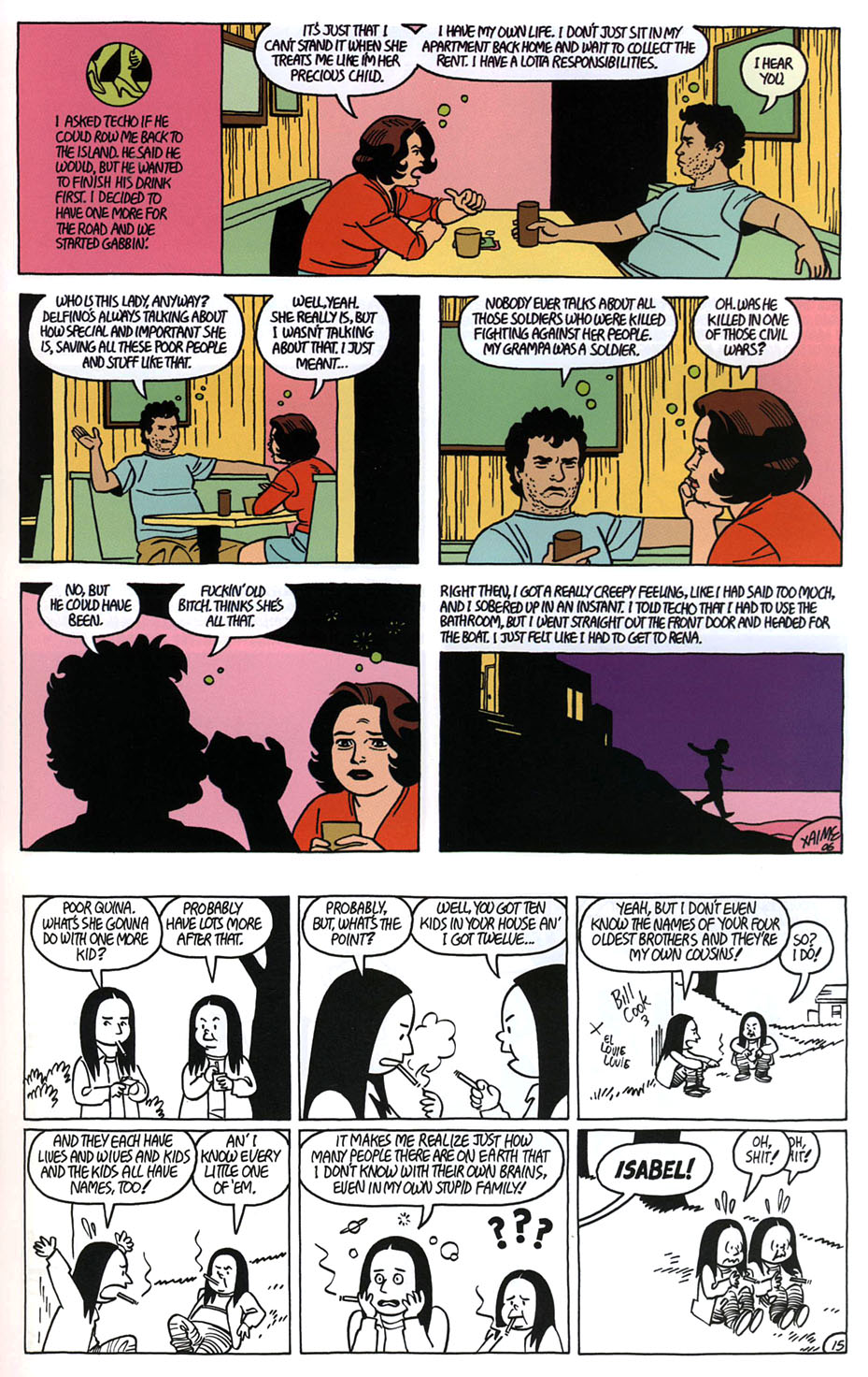 Read online Love and Rockets (2001) comic -  Issue #20 - 17
