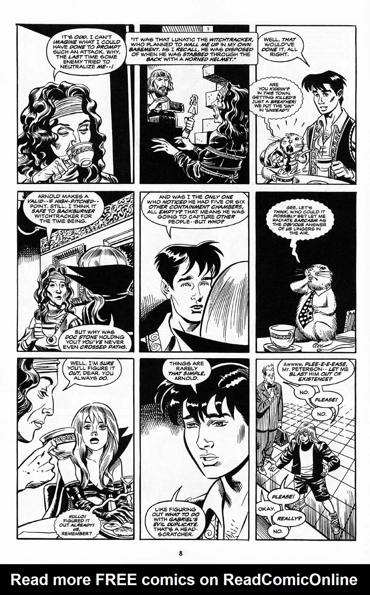 Read online Soulsearchers and Company comic -  Issue #67 - 10
